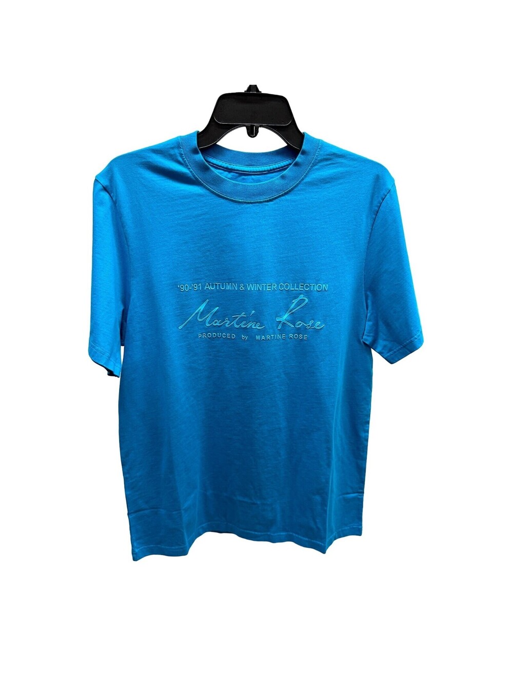 NEW Martine Rose Rubber Classic Logo T-Shirt Small